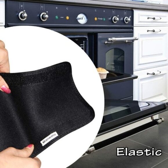 MIAOWATER 2 PCS REFRIGERATOR DOOR HANDLE COVERS KITCHEN APPLIANCE DECOR HANDLES - Picture 5 of 8